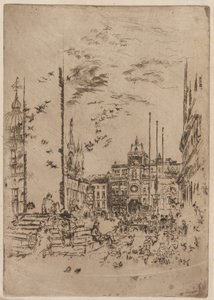 Piazzetta by James Abbott McNeill Whistler