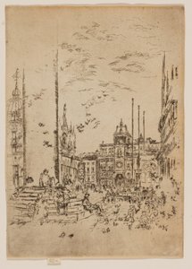 Piazzetta by James Abbott McNeill Whistler