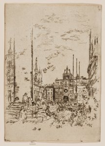 Piazzetta by James Abbott McNeill Whistler