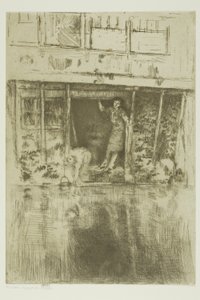 Pierrot by James Abbott McNeill Whistler