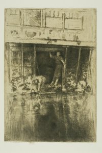 Pierrot by James Abbott McNeill Whistler