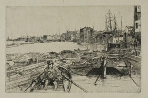 Havuz by James Abbott McNeill Whistler