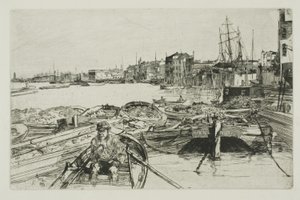 Havuz by James Abbott McNeill Whistler