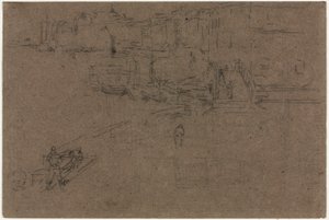 Riva, Venedik by James McNeill Whistler