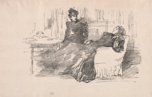 Kız Kardeşler by James McNeill Whistler