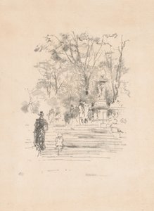 Adımlar, Lüksemburg by James Abbott McNeill Whistler