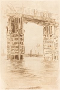 Uzun Köprü by James Abbott McNeill Whistler