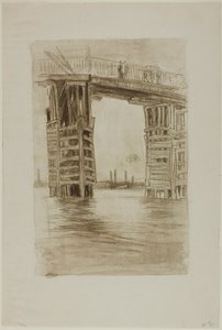 Uzun Köprü by James Abbott McNeill Whistler