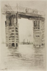 Uzun Köprü by James Abbott McNeill Whistler