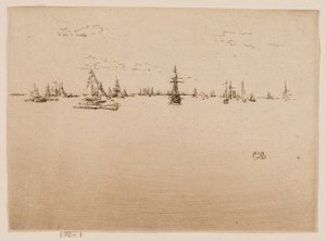 kule gemisi by James Abbott McNeill Whistler