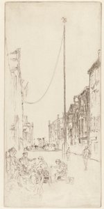 Venedik direği by James Abbott McNeill Whistler