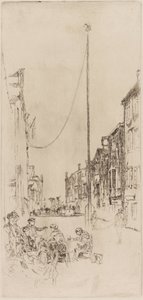 Venedik direği by James Abbott McNeill Whistler