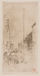 Venedik direği by James Abbott McNeill Whistler