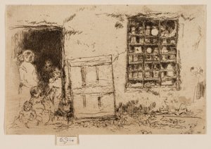 Köy Tatlı Dükkanı by James Abbott McNeill Whistler