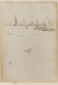 Ziyaretçi Teknesi by James Abbott McNeill Whistler