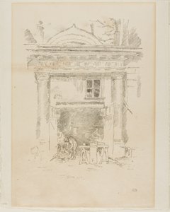 Whitesmiths, Impasse des Carmelites by James Abbott McNeill Whistler