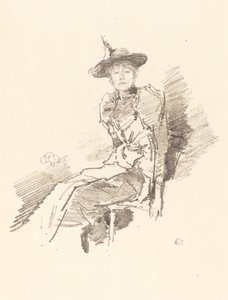 kanatlı şapka by James Abbott McNeill Whistler