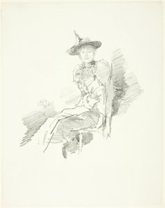 kanatlı şapka by James Abbott McNeill Whistler