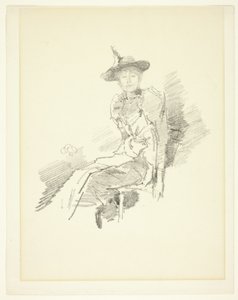 kanatlı şapka by James Abbott McNeill Whistler