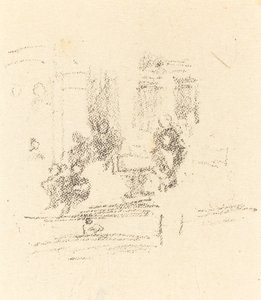 Deneme Kroki: Bir İç Mekan by James Abbott McNeill Whistler