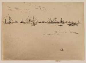 birlik gemileri by James Abbott McNeill Whistler