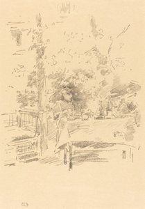 Bahçede bire bir by James Abbott McNeill Whistler