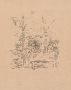 Bahçede bire bir by James Abbott McNeill Whistler