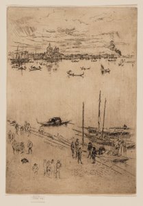 Dikey Venedik by James Abbott McNeill Whistler