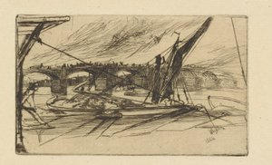 Opel Köprüsü by James Abbott McNeill Whistler