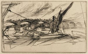 Opel Köprüsü by James Abbott McNeill Whistler