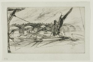Opel Köprüsü by James Abbott McNeill Whistler