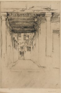 Venedik Mahkemesi by James Abbott McNeill Whistler