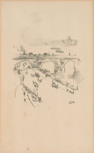 Waterloo Köprüsü by James Abbott McNeill Whistler