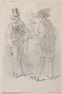 Arkadaşlarla ıslık çalmak by James Abbott McNeill Whistler