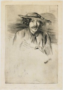 Şapkalı Whistler by James Abbott McNeill Whistler