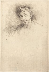 Beyaz Kilitli Whistler by James Abbott McNeill Whistler
