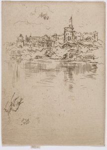 Windsor Kalesi by James Abbott McNeill Whistler