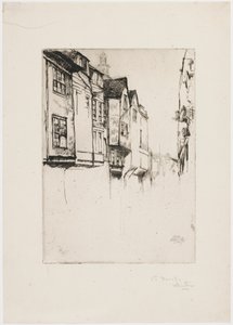 Wych Caddesi, Londra by James Abbott McNeill Whistler
