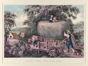 Haying zamanı. Son Yük by James Merritt Ives