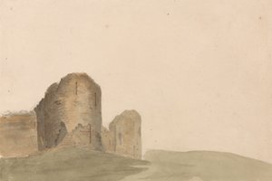 Pevensey Kalesi, Sussex by James Moore