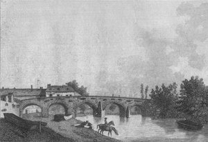 Maidstone Köprüsü, Kent. Pl. 2, 1787 by James Newton