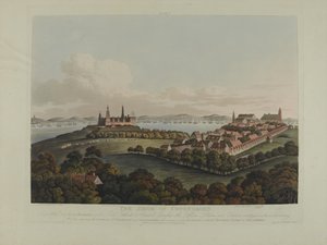 Danimarka 1807: Robert Pollard (1792-1867) ve Joseph Constantine Stadler (1780-1812) tarafından kazınmış Kopenhag Kuşatması, 1807