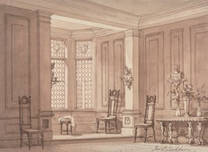 Gotik Konaktaki Salon