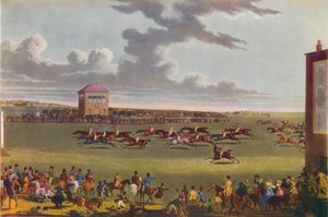 Newmarket Yarışları, 1909. by James Pollard