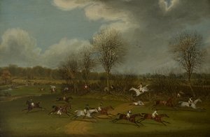 8 Mart 1832, 1832-33 St Albans Grand Engelli Koşusu by James Pollard