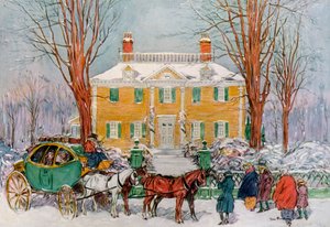 Longfellow House, Cambridge, Massachusetts, ABD, 18. yüzyıl 1921.