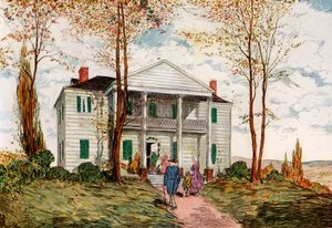 Morris-Jumel Konağı, Washington Heights, 18. yüzyıl 1921.