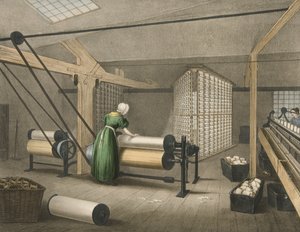 Çözgü ve Sarma, Pamuğun İlerlemesi No. 8, yay. 1840