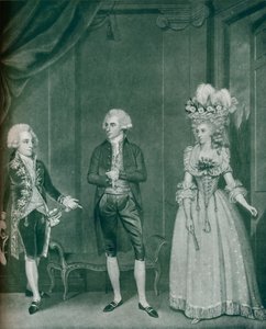 Hon Rd Edgcumbe, Lord William Russell, Leydi Caroline Spencer, 1788, 1909