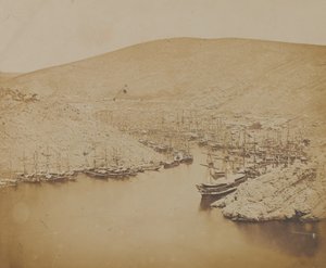 Balaklava Limanı, 1855 by James Robertson